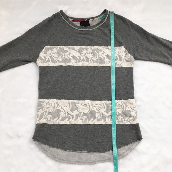 Like New Dolan Lace Corridor Sweatshirt - Picture 3 of 6